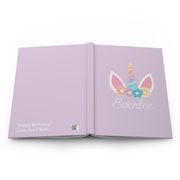 Unicorn Horn Hardcover Journal