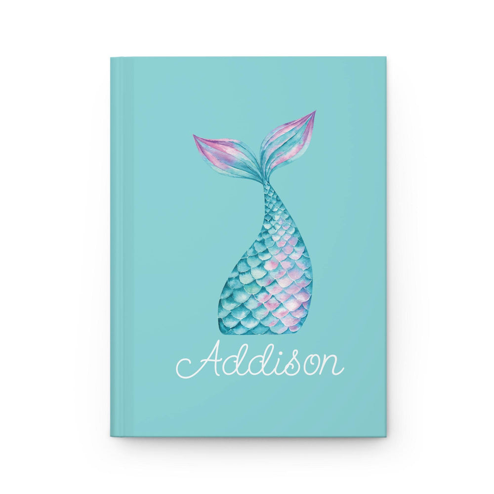 Mermaid Tail Hardcover Journal