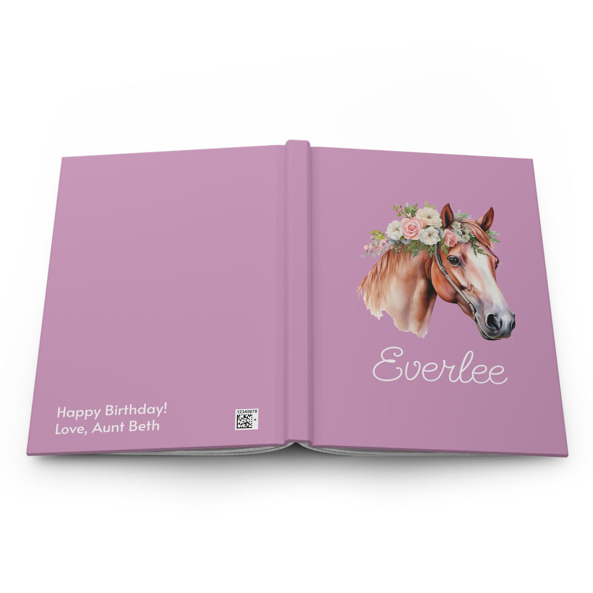 Pony Hardcover Journal