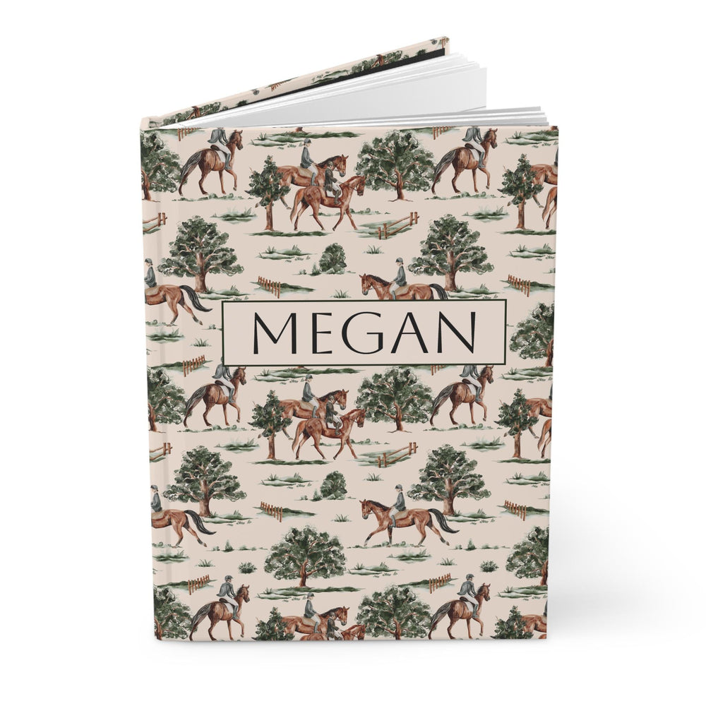 Equestrian Countryside Hardcover Journal
