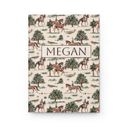 Equestrian Countryside Hardcover Journal