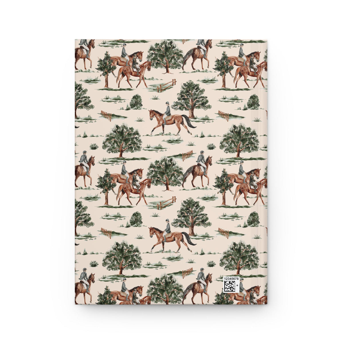 Equestrian Countryside Hardcover Journal