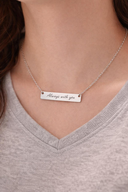 Personalized Bar Necklace