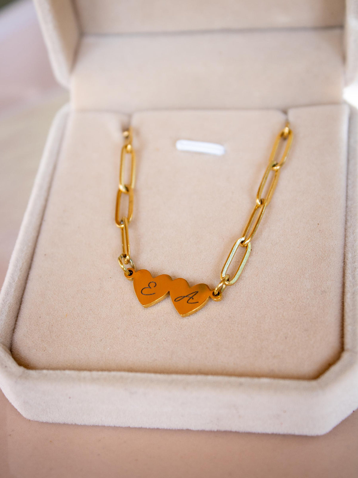Personalized Heart Necklace