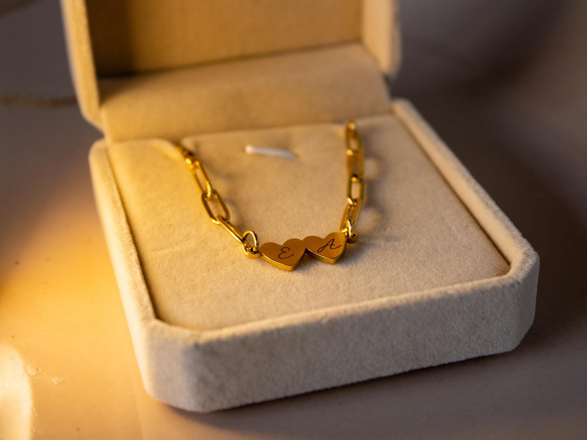 Personalized Heart Necklace