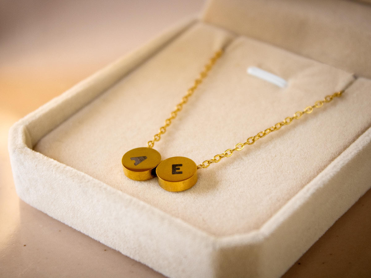 Initial Charm Necklace