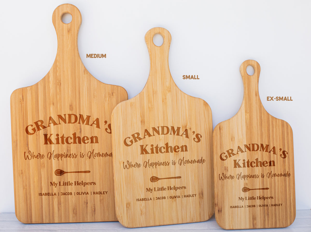 Grandma's Kitchen Personalized Cutting Board