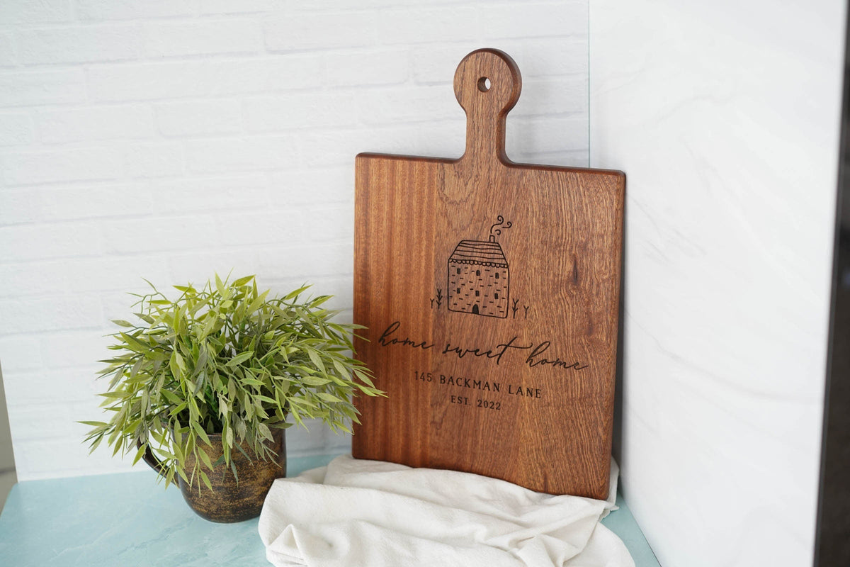 Home Sweet Home Cottage Cutting Board