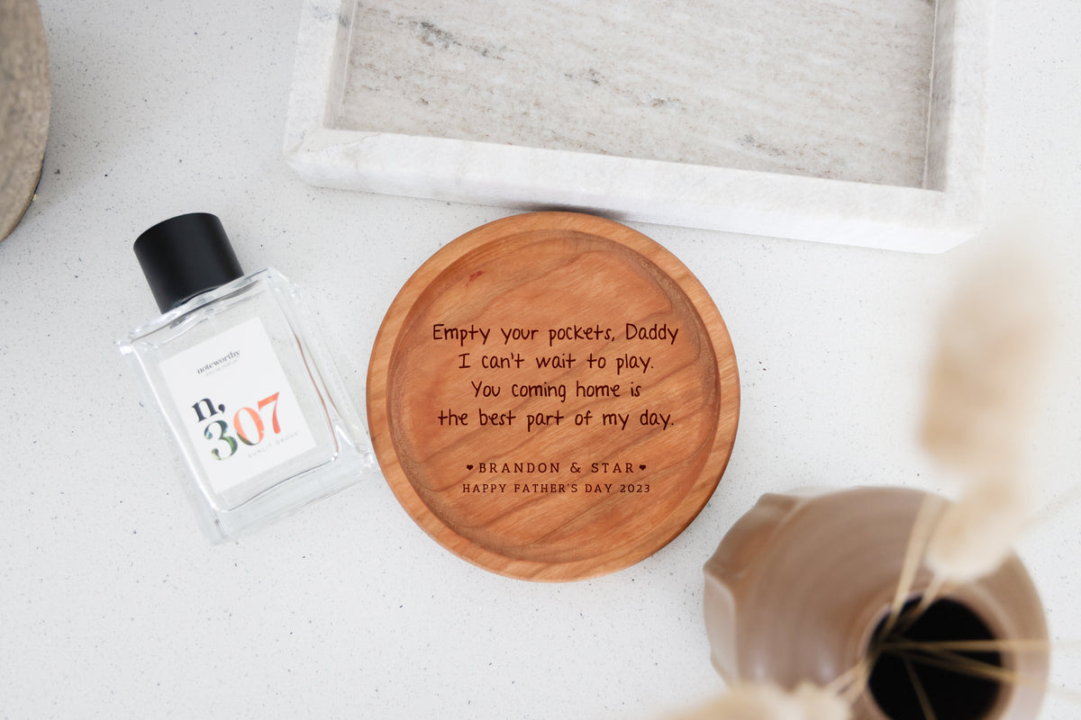 Empty Your Pockets Daddy Catchall Tray