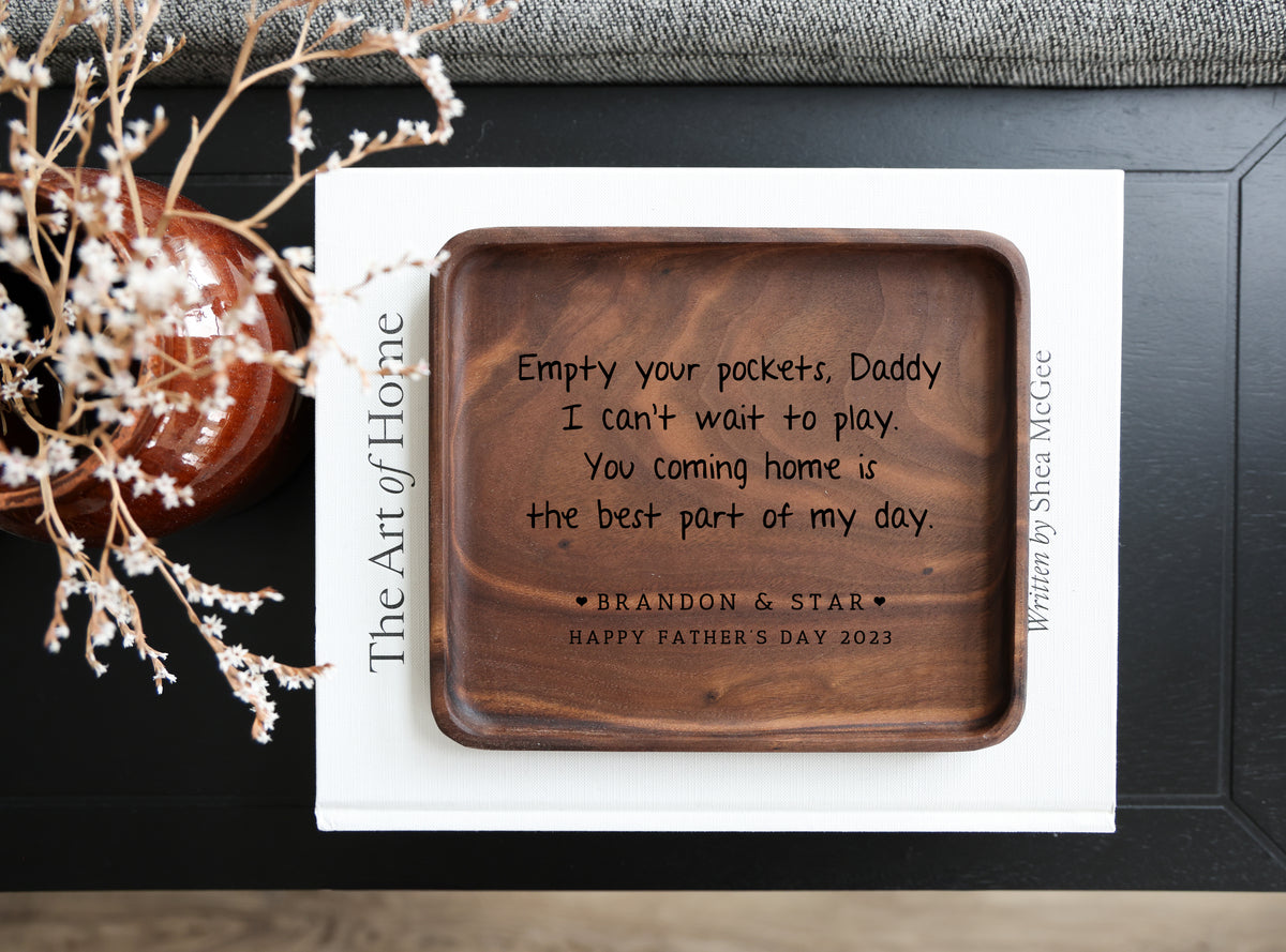 Empty Your Pockets Daddy Catchall Tray