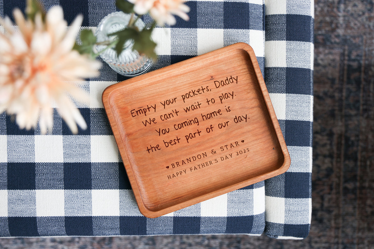 Empty Your Pockets Daddy Catchall Tray
