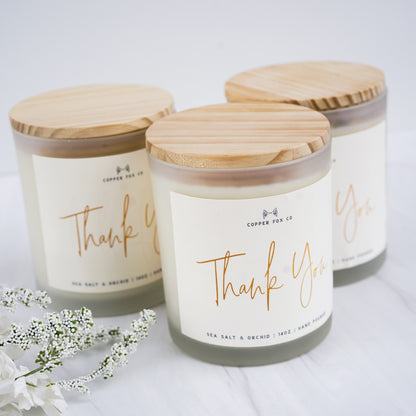 Thank You Candle