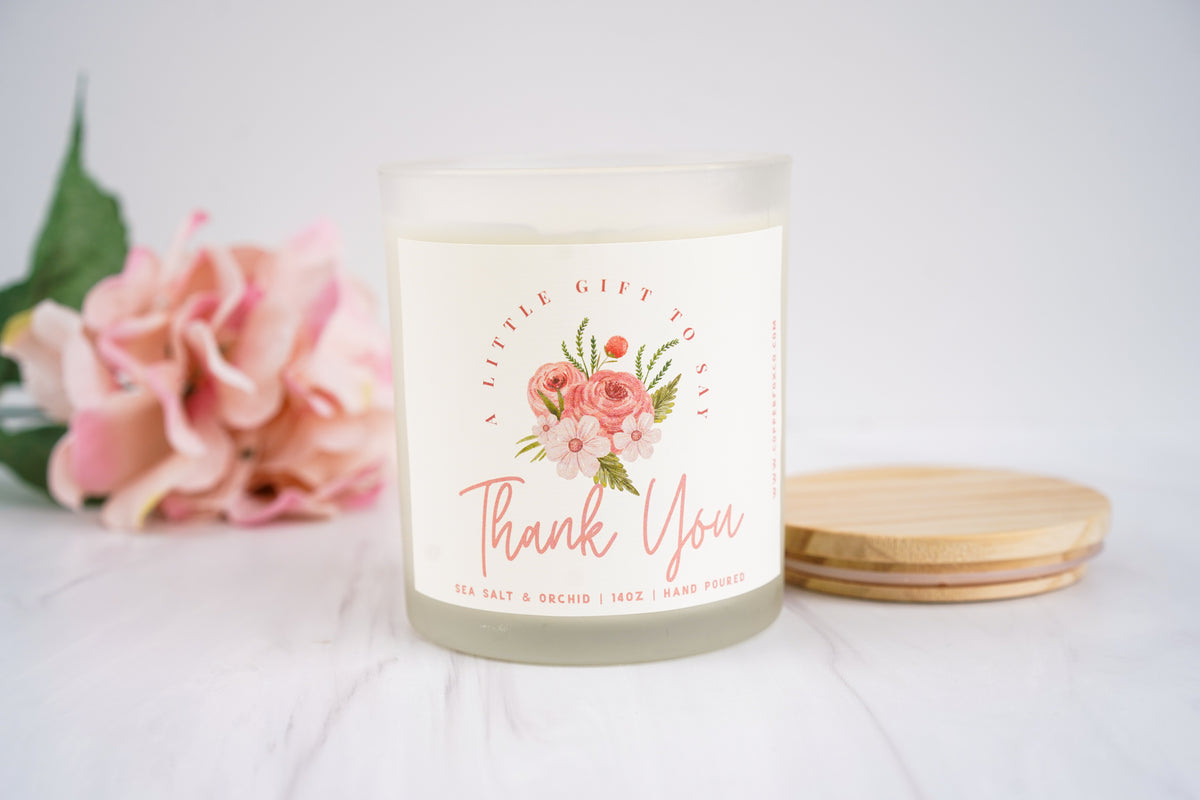 Thank You Candle