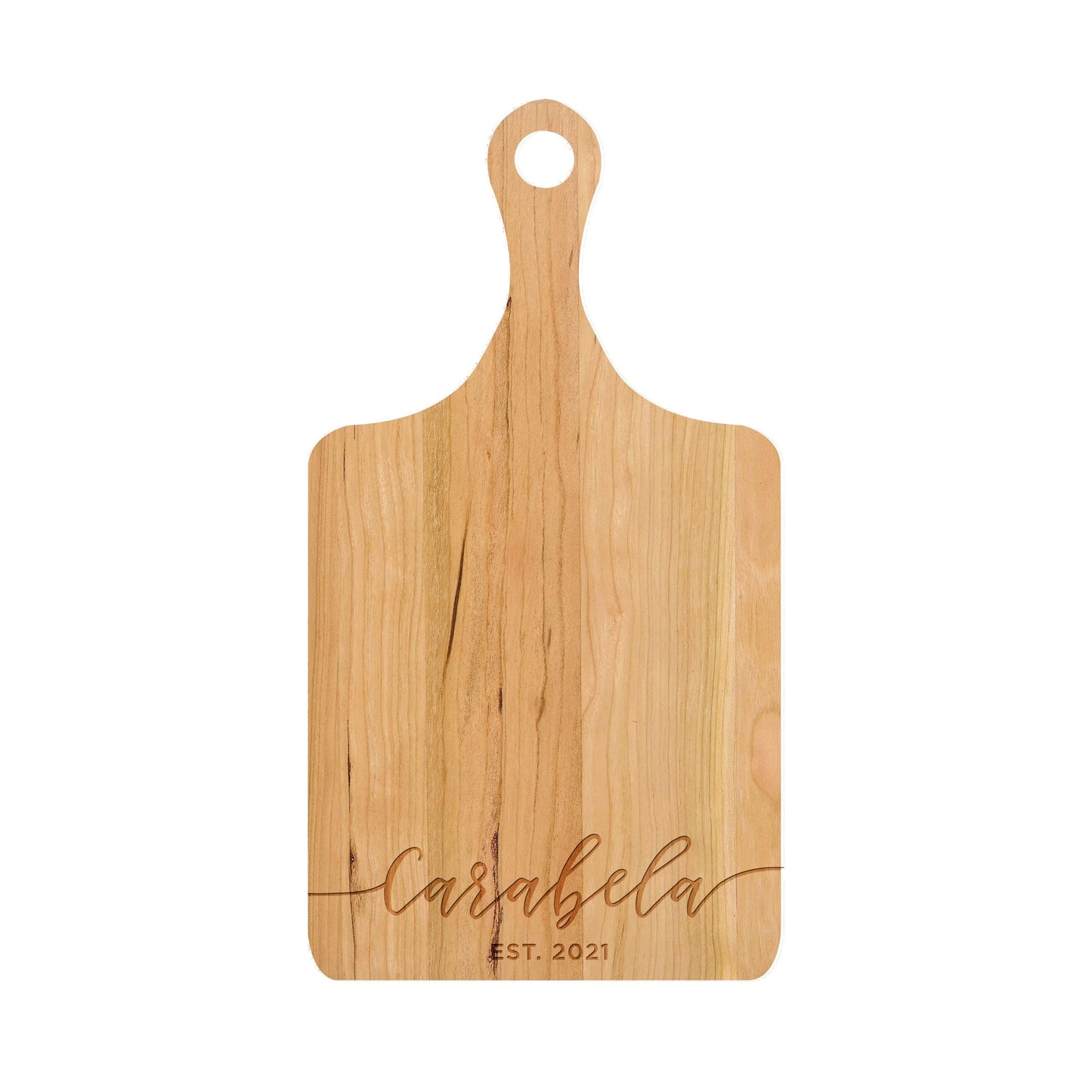 Cursive Name Personalized Cutting Board - 001