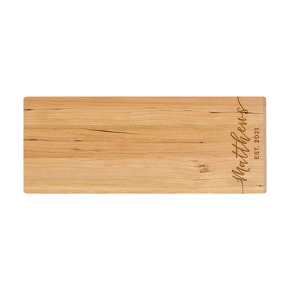 Cursive Name Personalized Cutting Board - 001