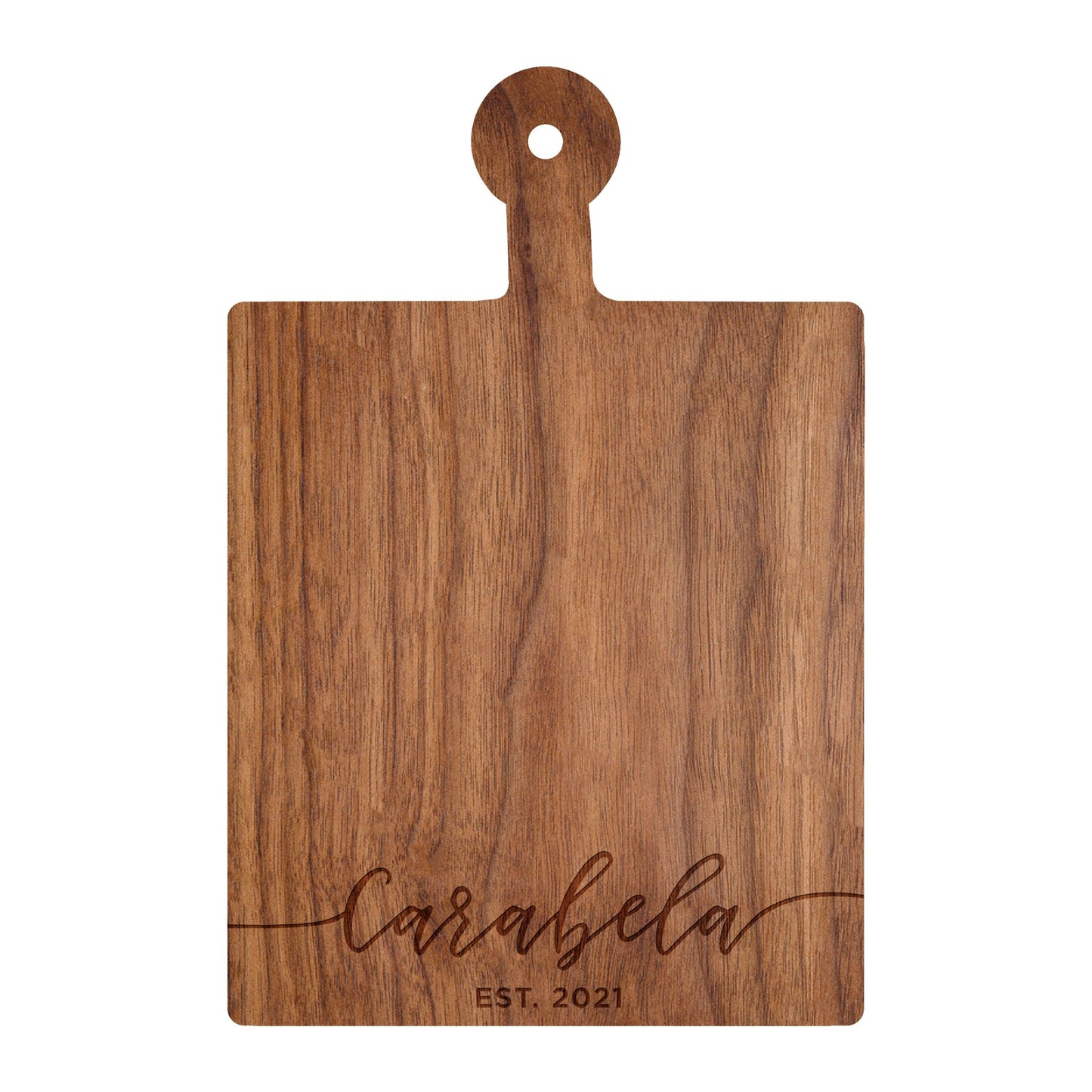 Cursive Name Personalized Cutting Board - 001