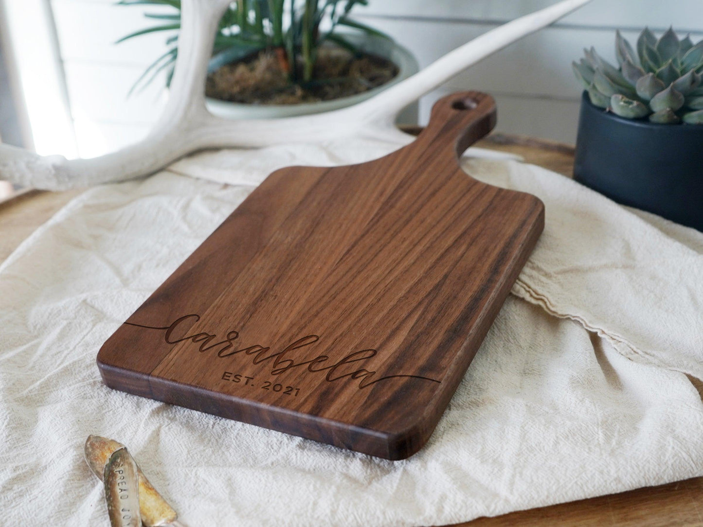 Personalized Cursive Name Board - 001