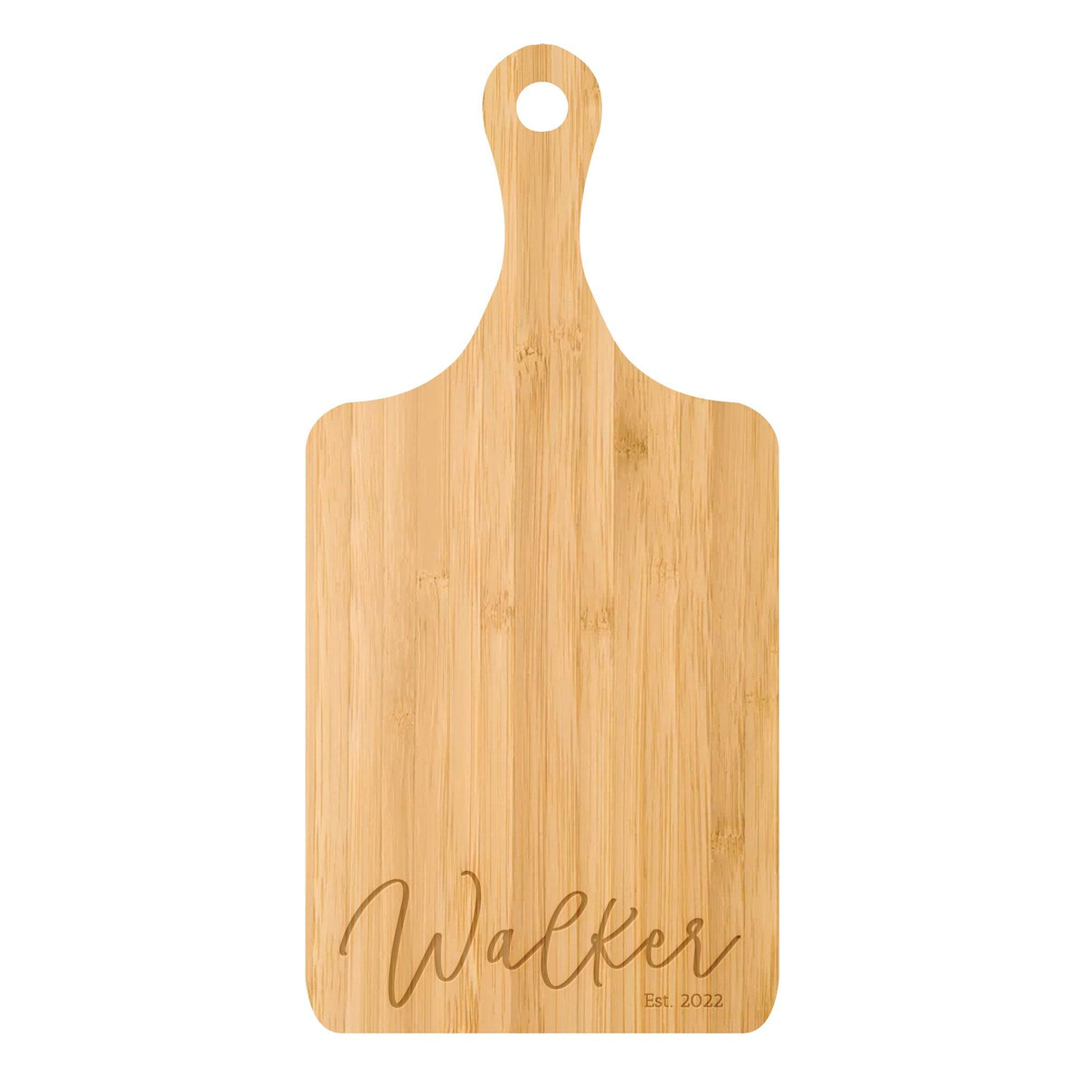 Classic Script Family Name Cutting Board