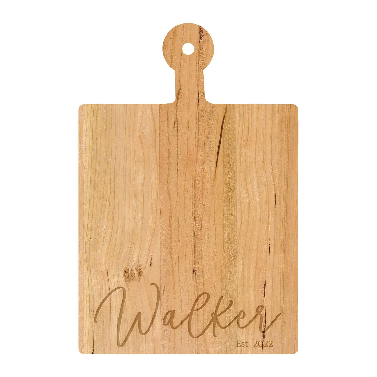 Classic Script Family Name Cutting Board