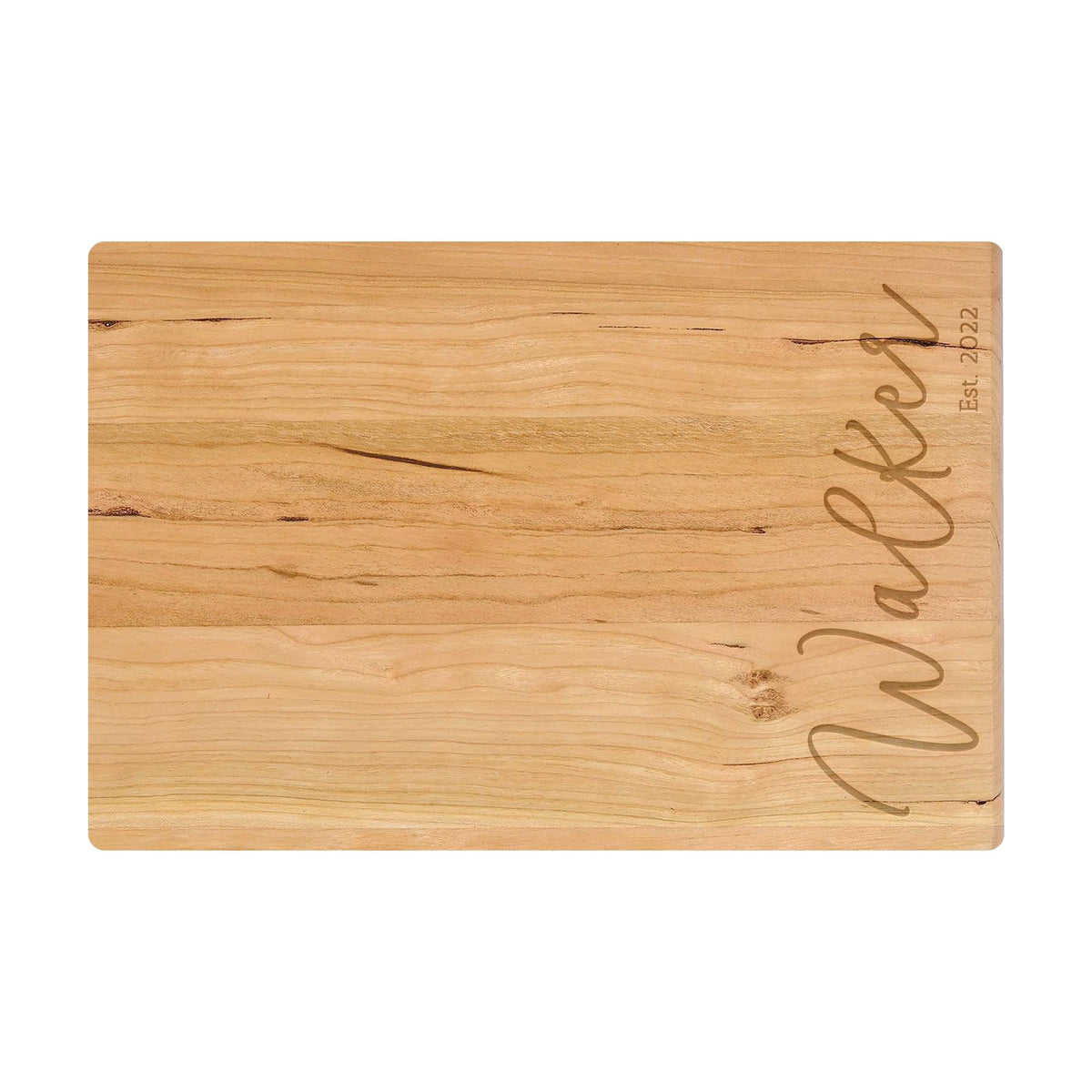 Classic Script Family Name Cutting Board