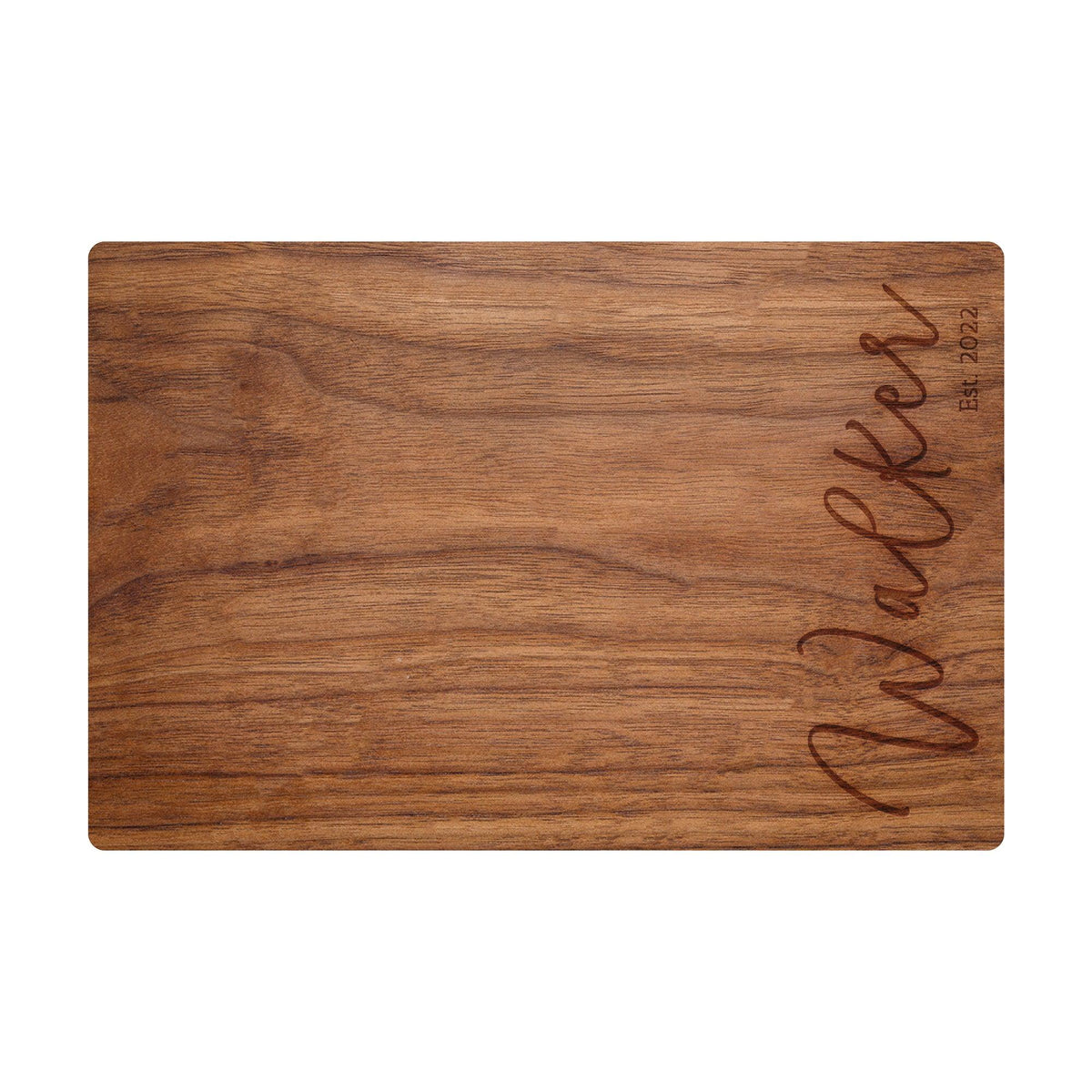 Classic Script Family Name Cutting Board