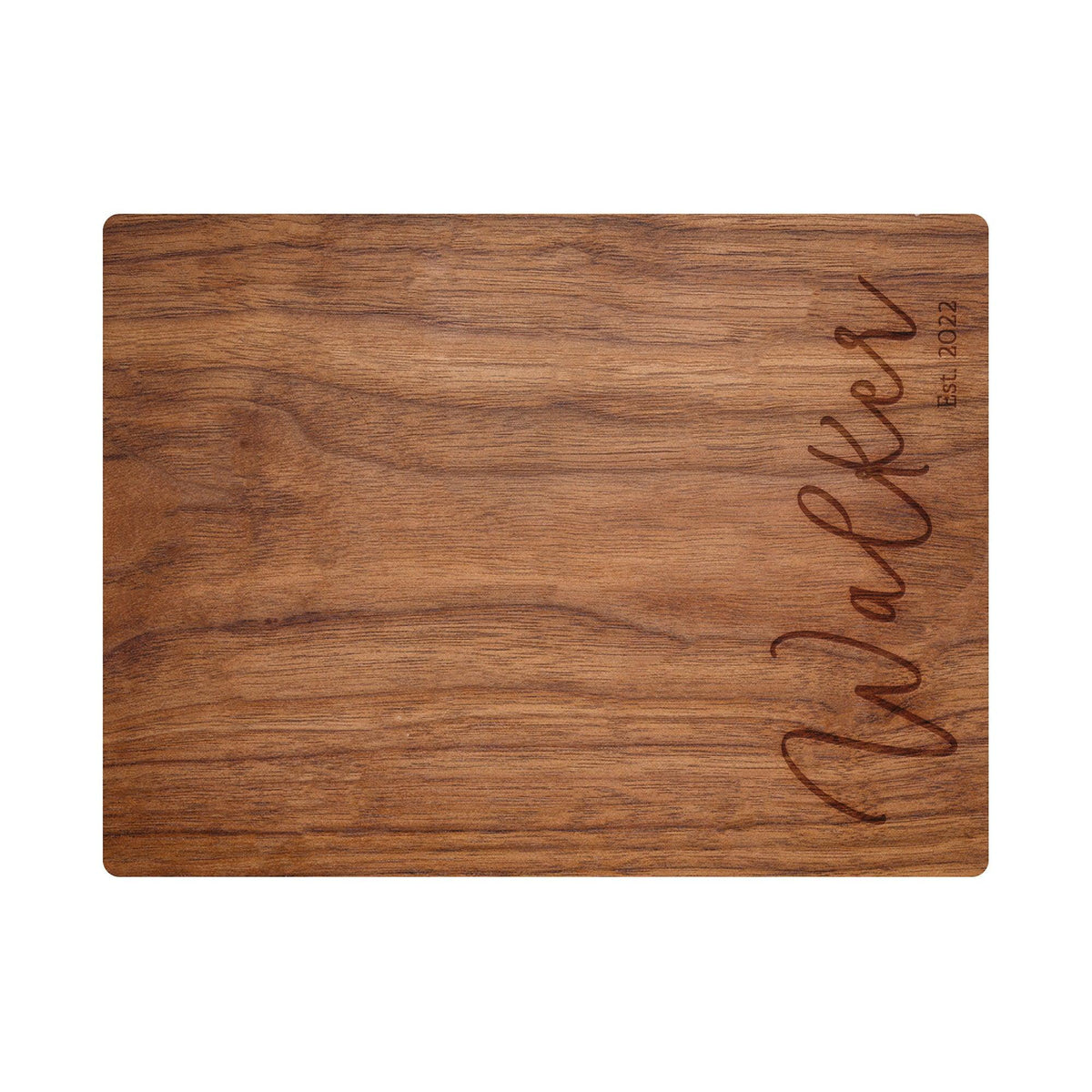 Classic Script Family Name Cutting Board