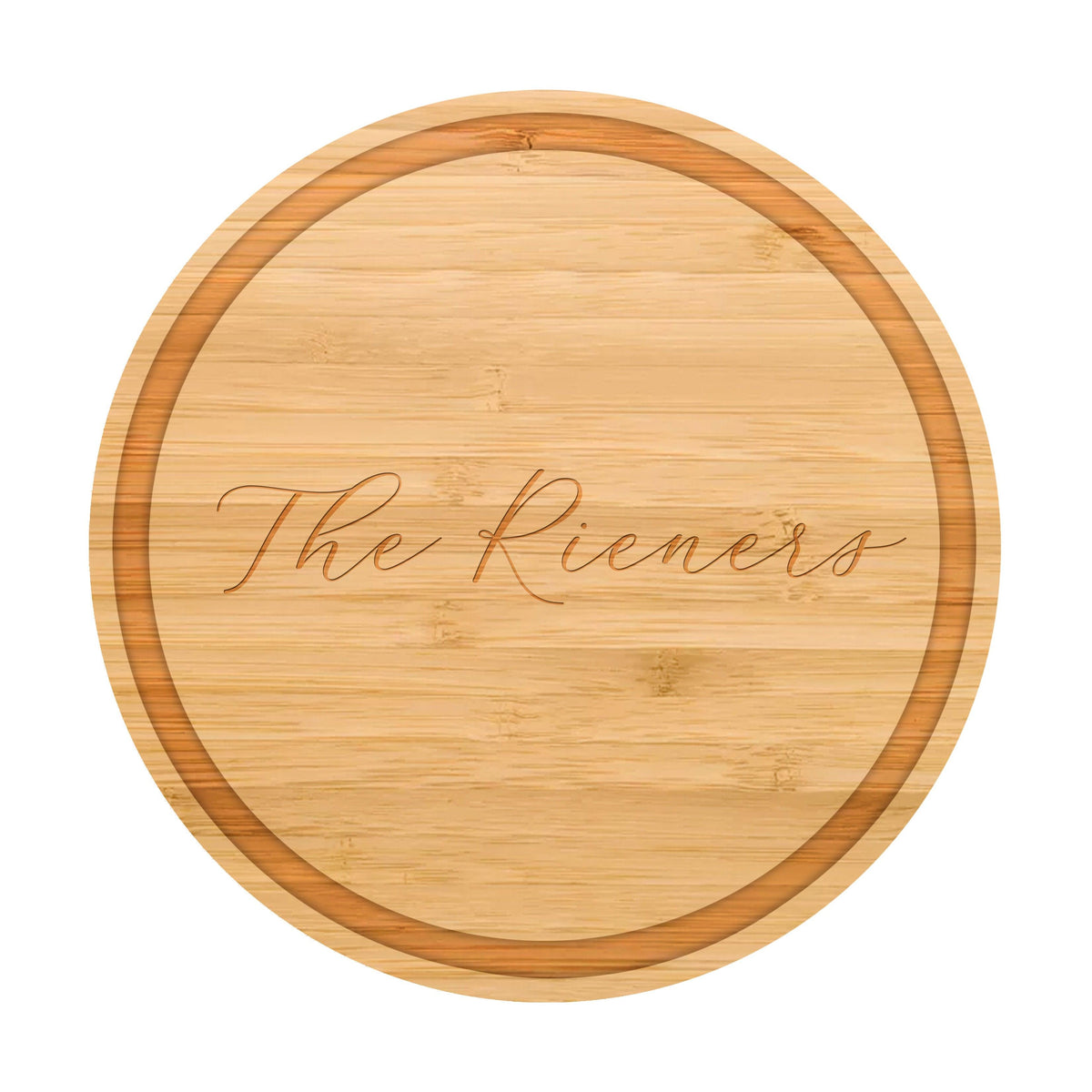 Custom Cursive Text Cutting Board