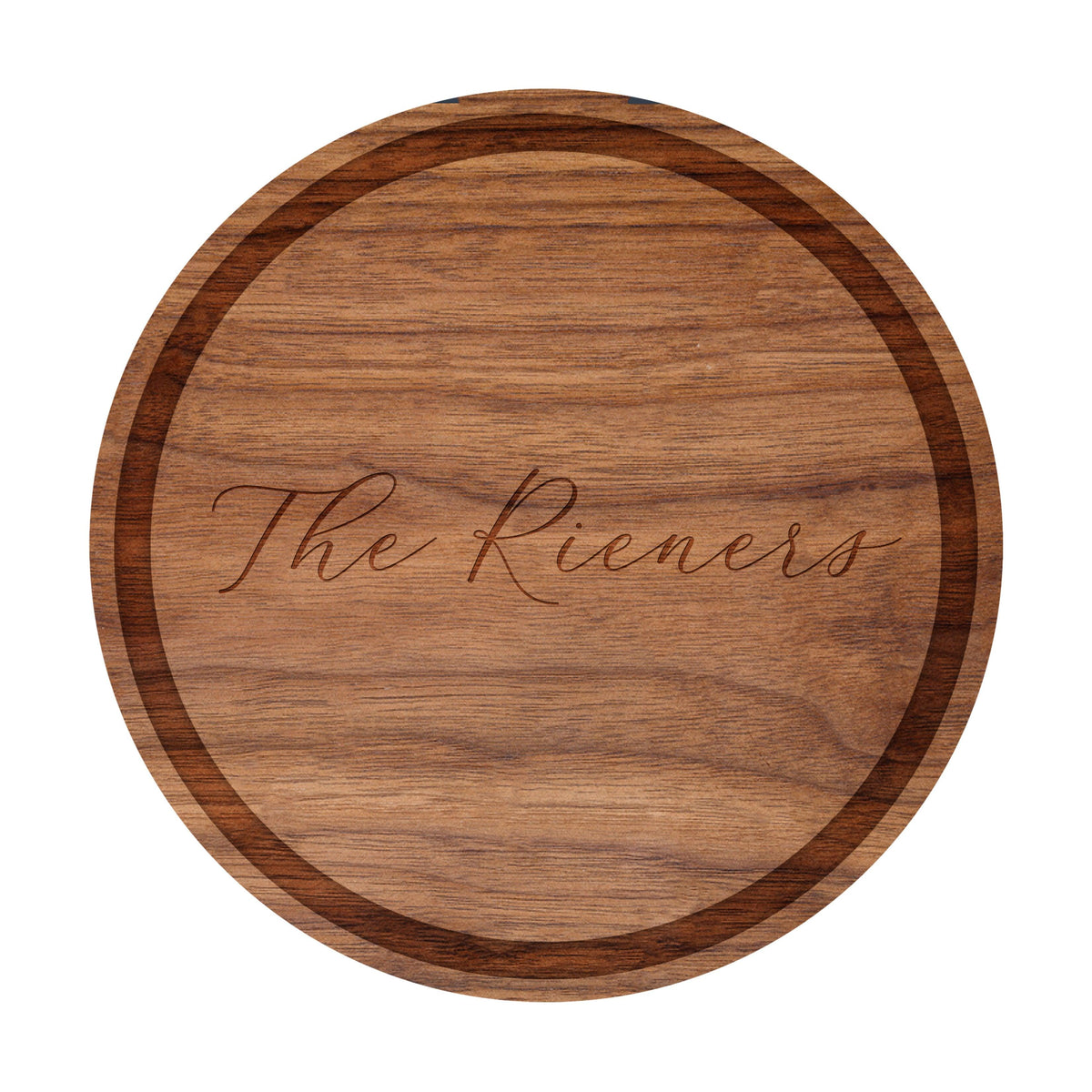 Custom Cursive Text Cutting Board