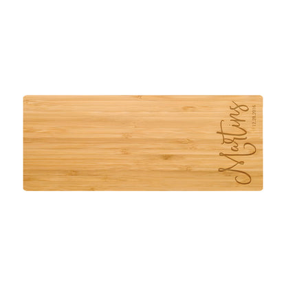 Modern Cursive Personalized Cutting Board - 029