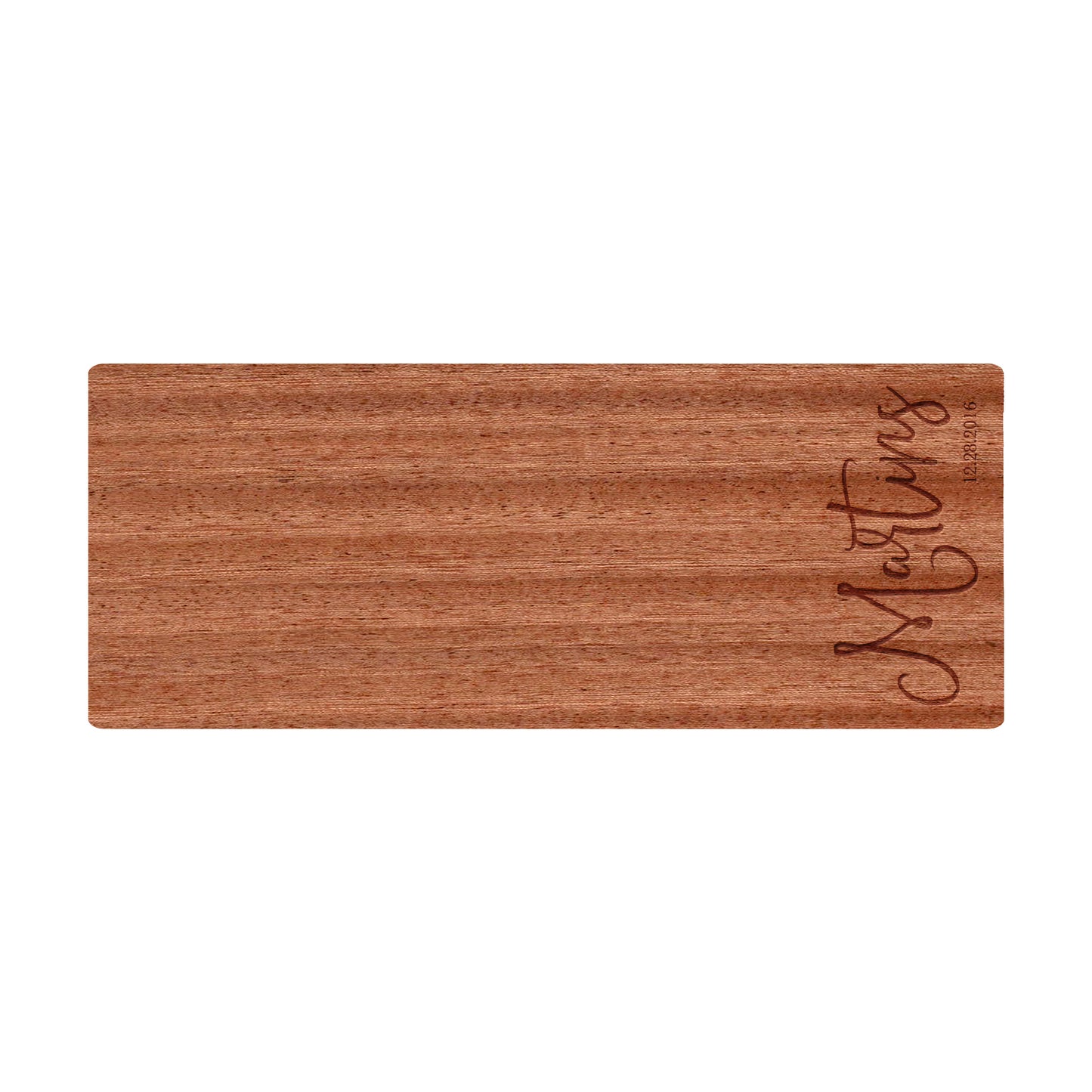 Modern Cursive Personalized Cutting Board - 029