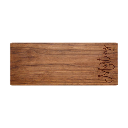 Modern Cursive Personalized Cutting Board - 029