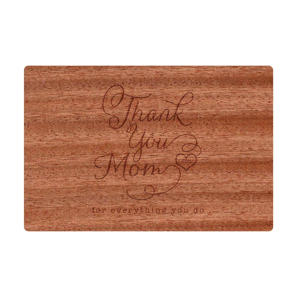 Thank You with Custom Names - 032