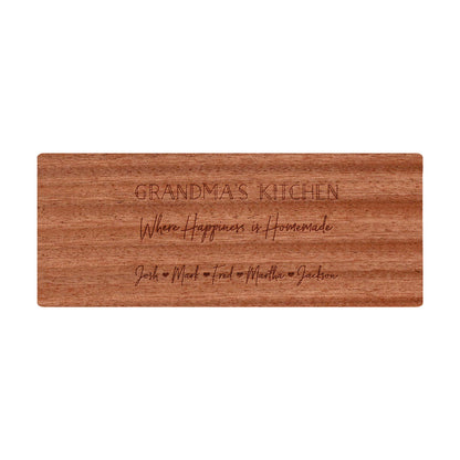 Grandma's Kitchen Personalized Cutting Board - 040