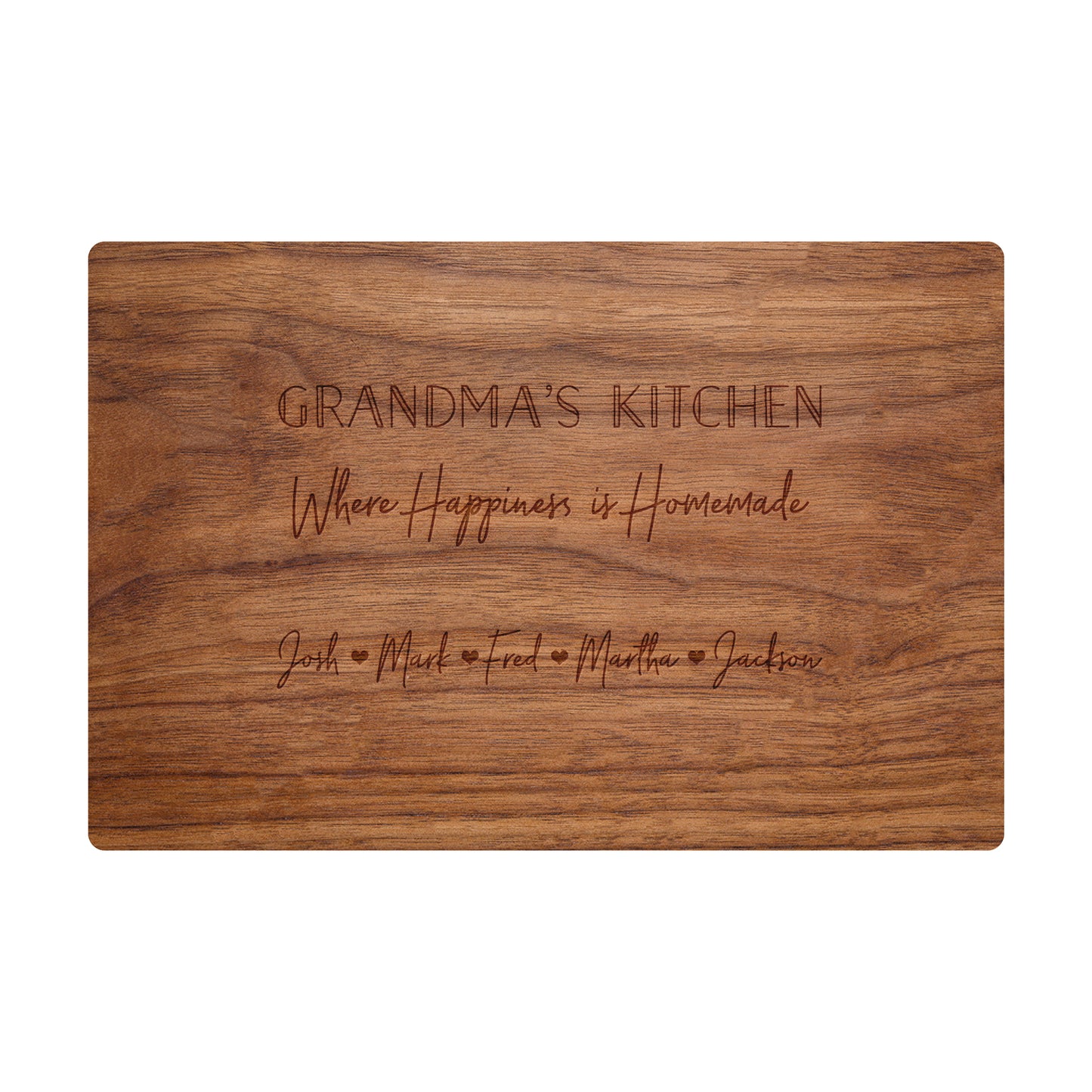 Grandma's Kitchen Personalized Cutting Board - 040