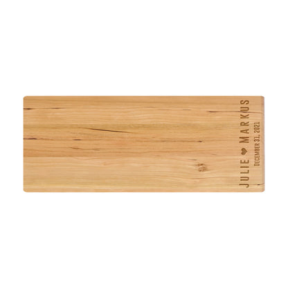 Personalized Cutting Board | Bold Names with Heart
