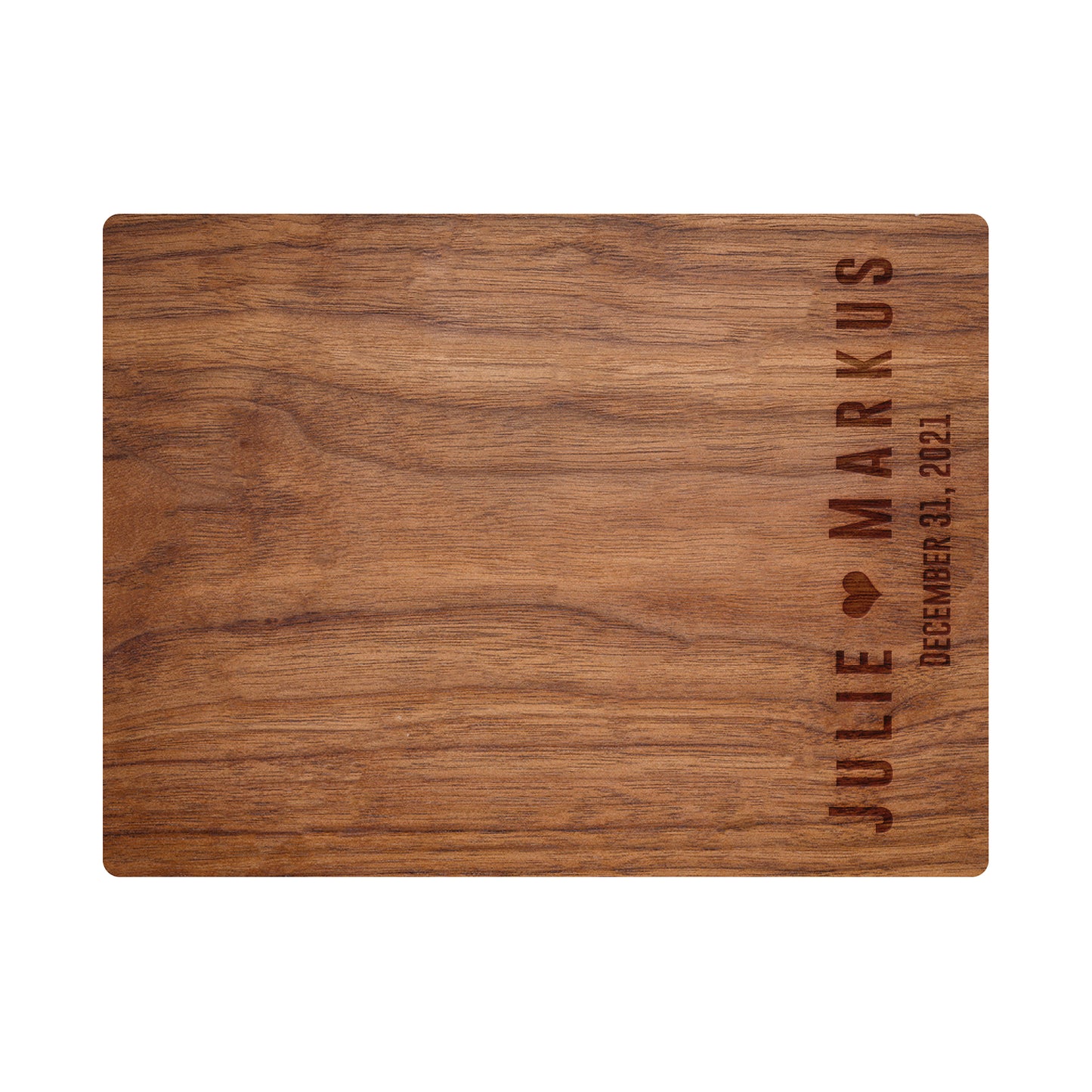 Personalized Cutting Board | Bold Names with Heart