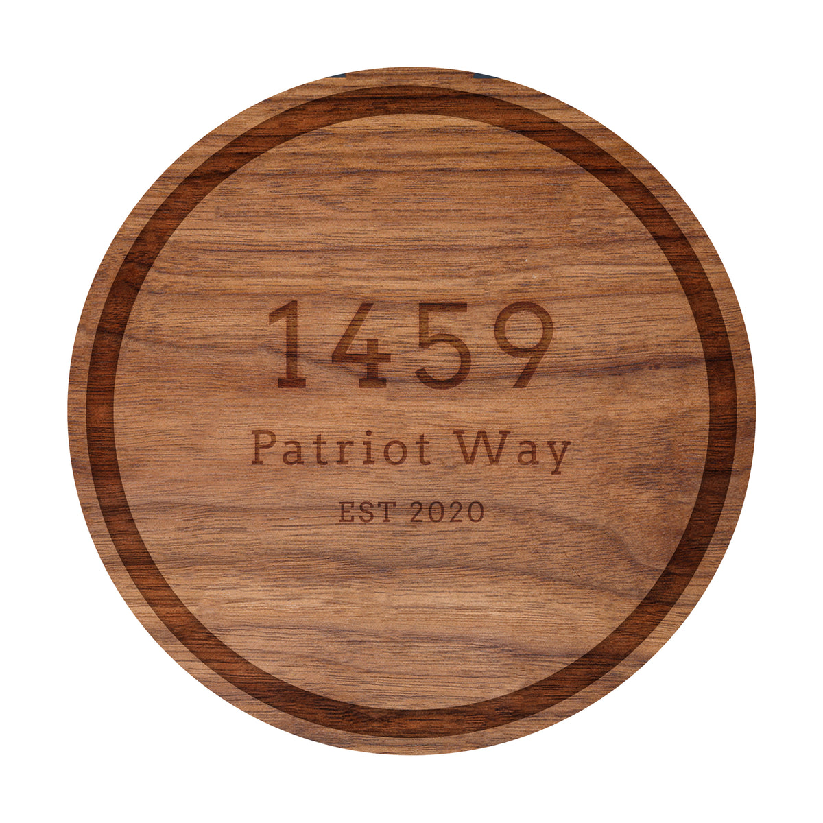 Street Address Cutting Board