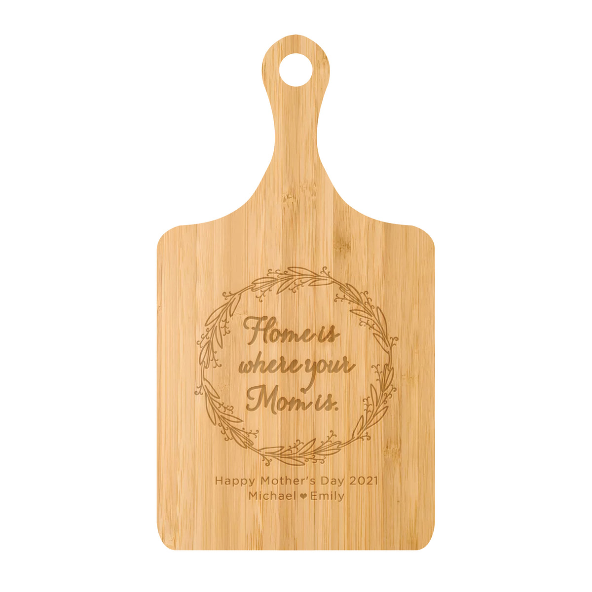 Home Is Where Your Mom Is Cutting Board