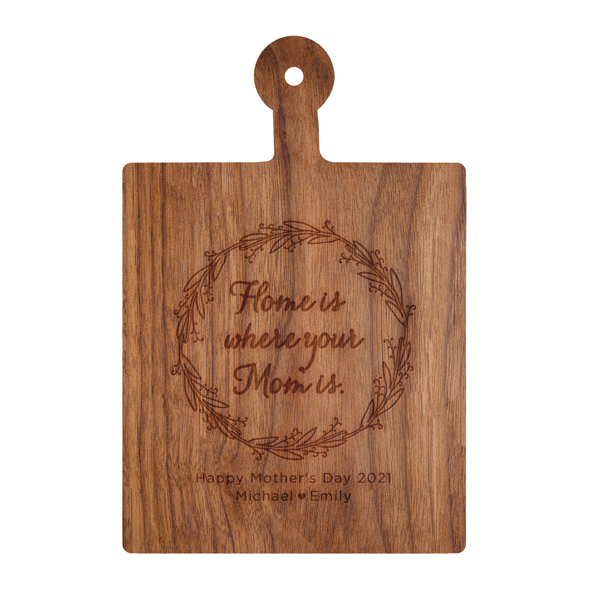 Home Is Where Your Mom Is Cutting Board