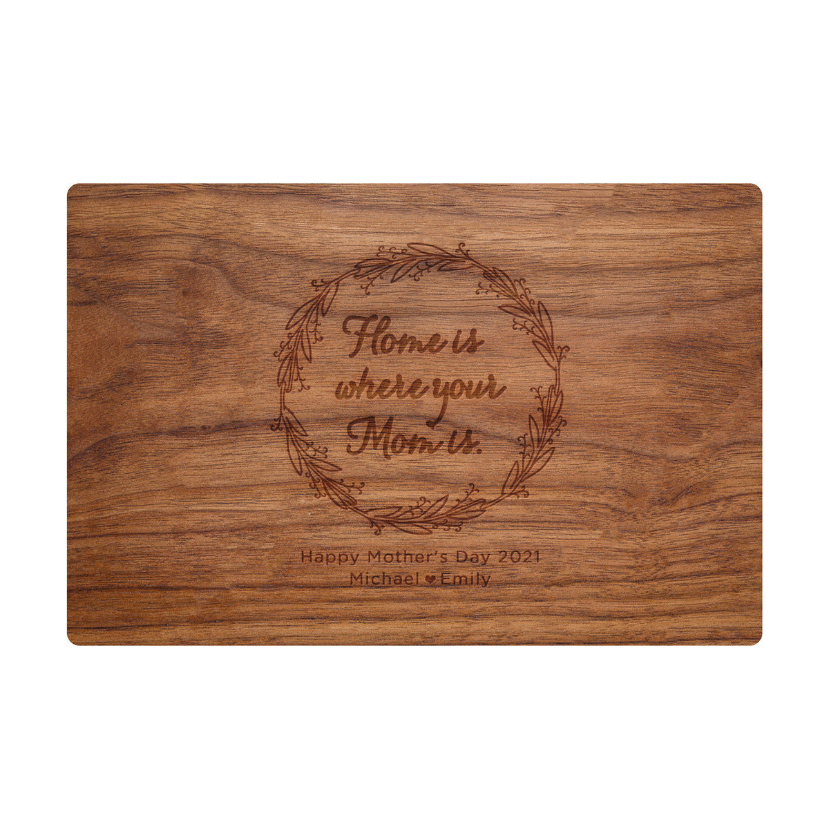 Home Is Where Your Mom Is Cutting Board