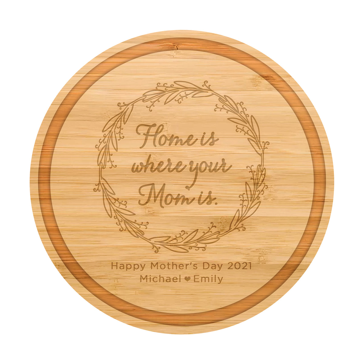 Home Is Where Your Mom Is Cutting Board