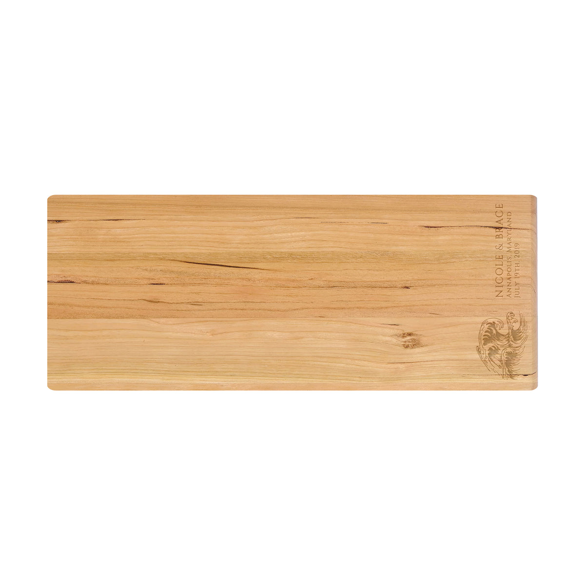 Ocean Wave Wedding Cutting Board
