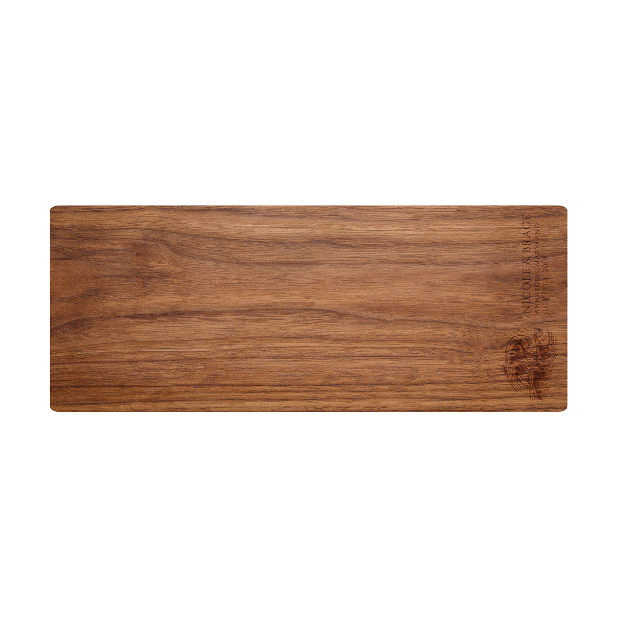 Ocean Wave Wedding Cutting Board