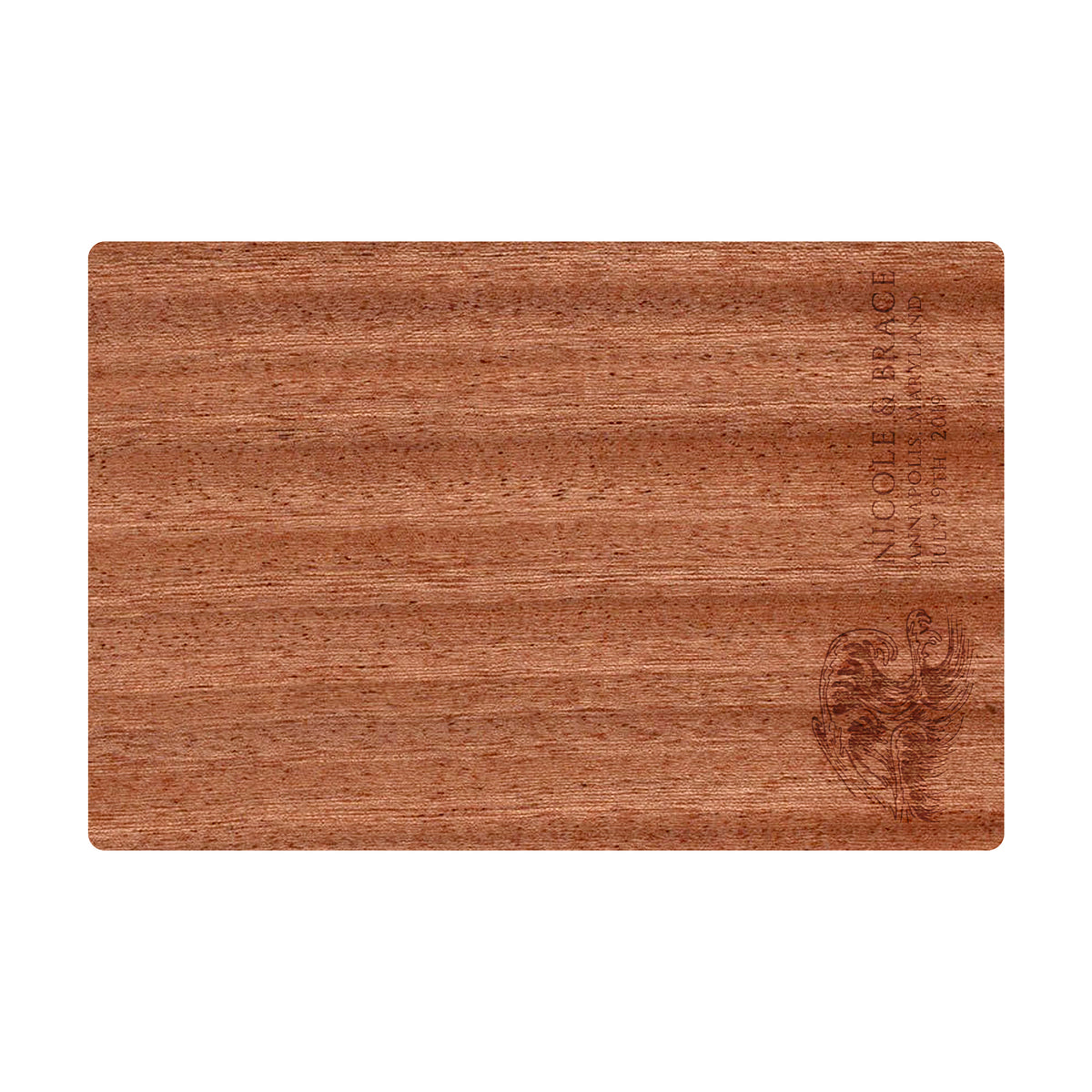 Ocean Wave Wedding Cutting Board