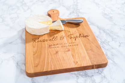 Mountain Wedding Cutting Board - 022