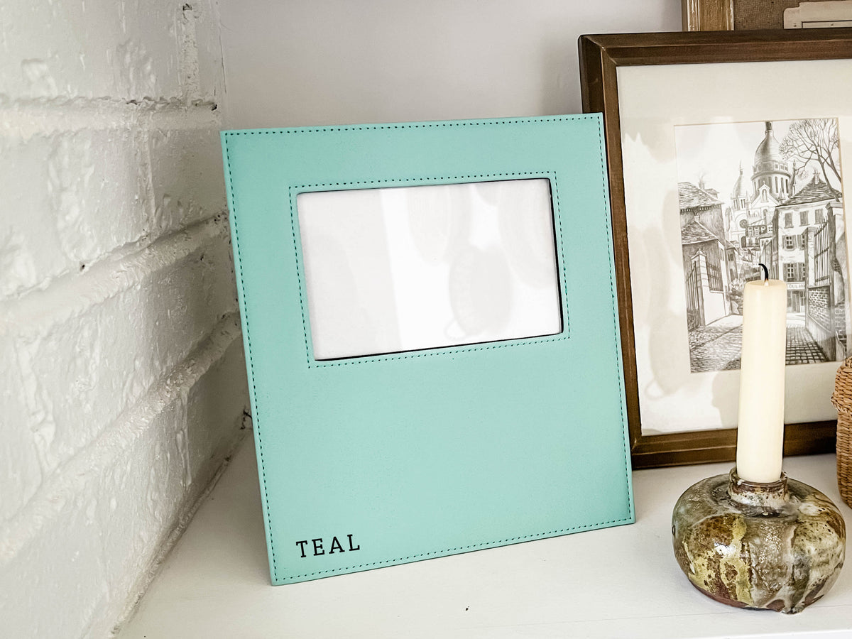 Leaf Sprig Couple Photo Frame