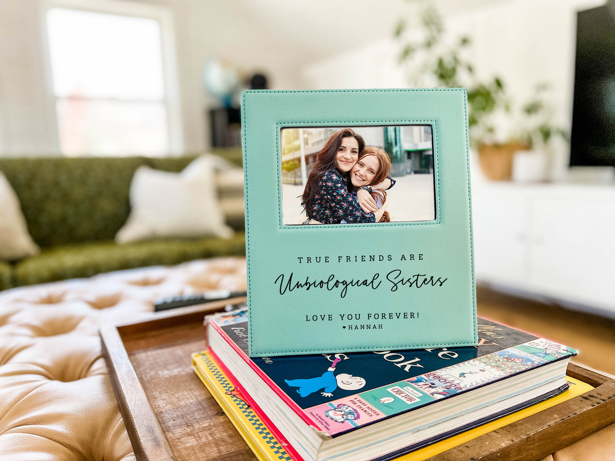 Unbiological Sisters Photo Frame