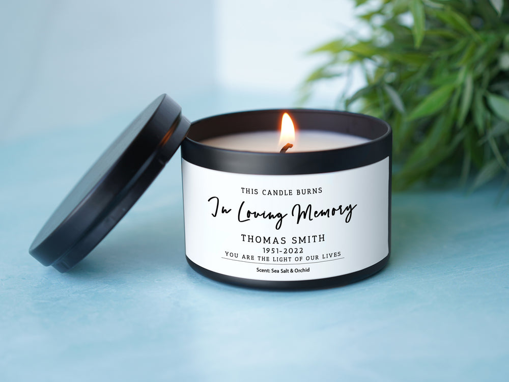 Sympathy & Memorial Candle