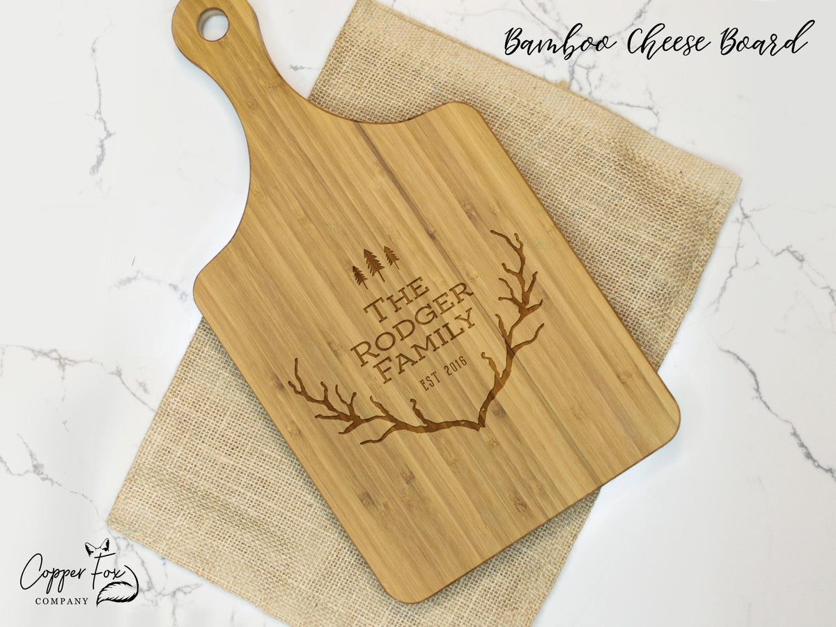 Rustic Country Antlers with Trees - 019