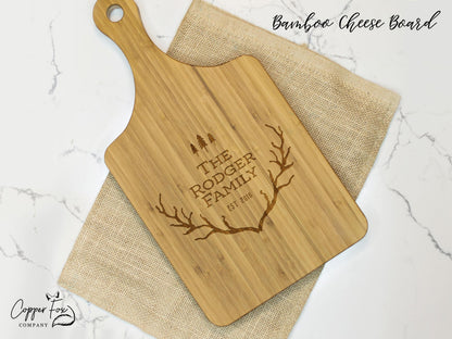 Rustic Country Antlers with Trees - 019